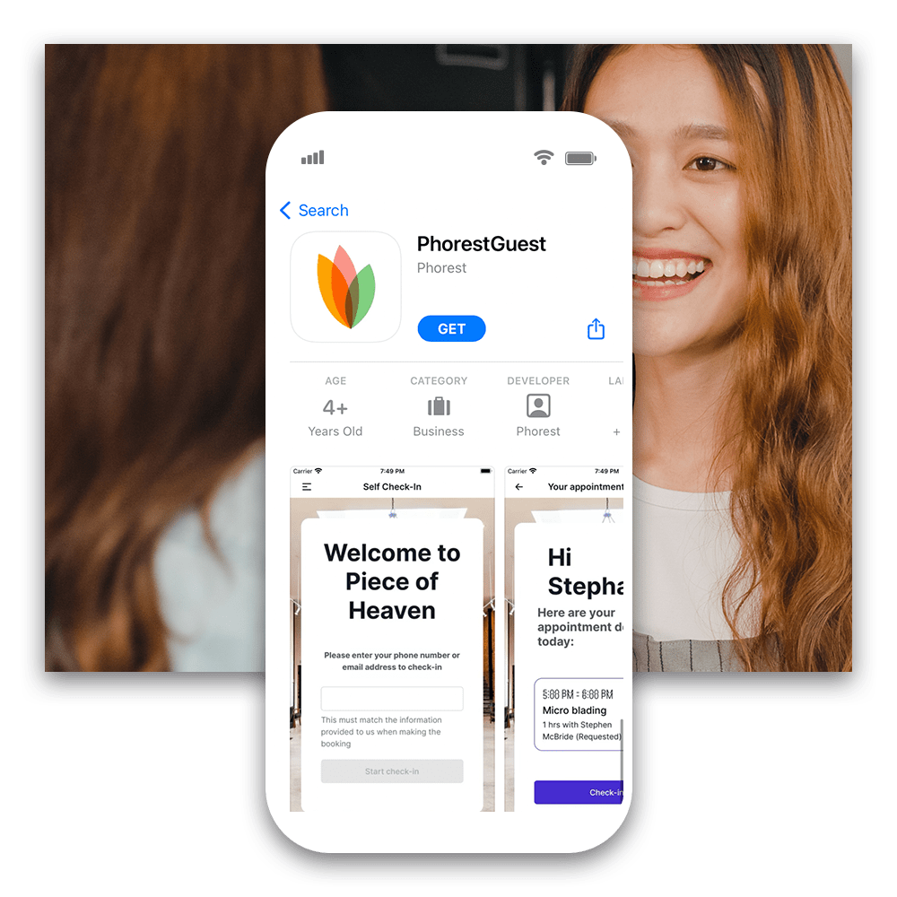 Deskless Self Check In App For Salons And Spas Phorest