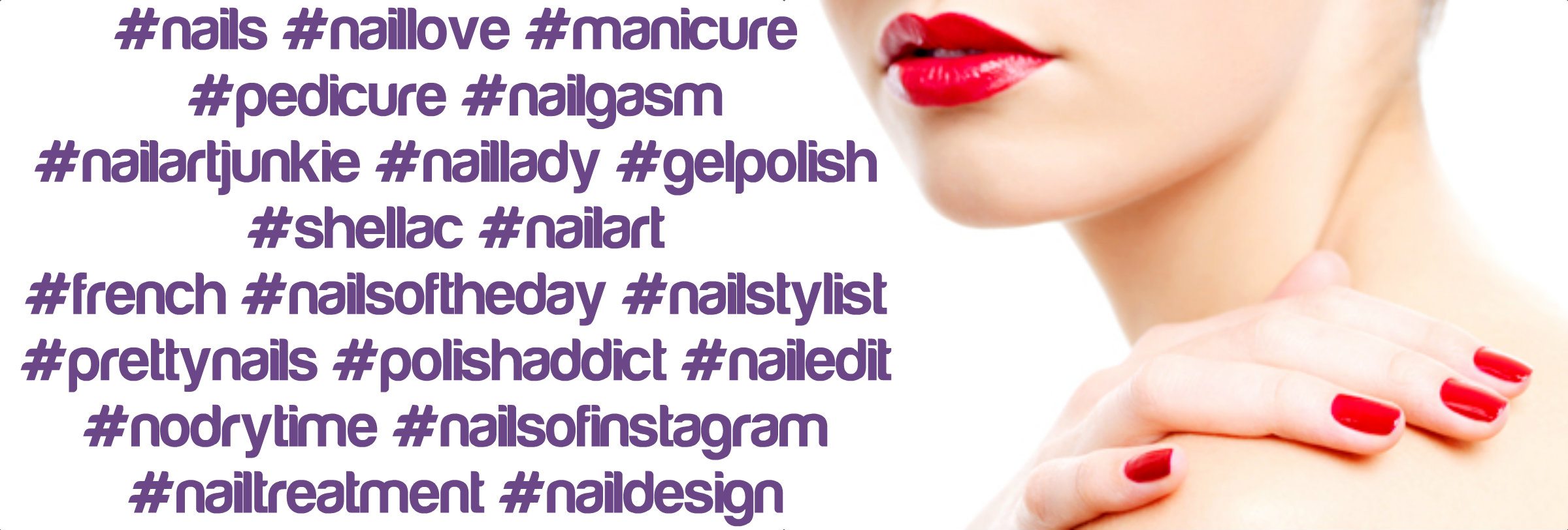 popular nail art hashtags