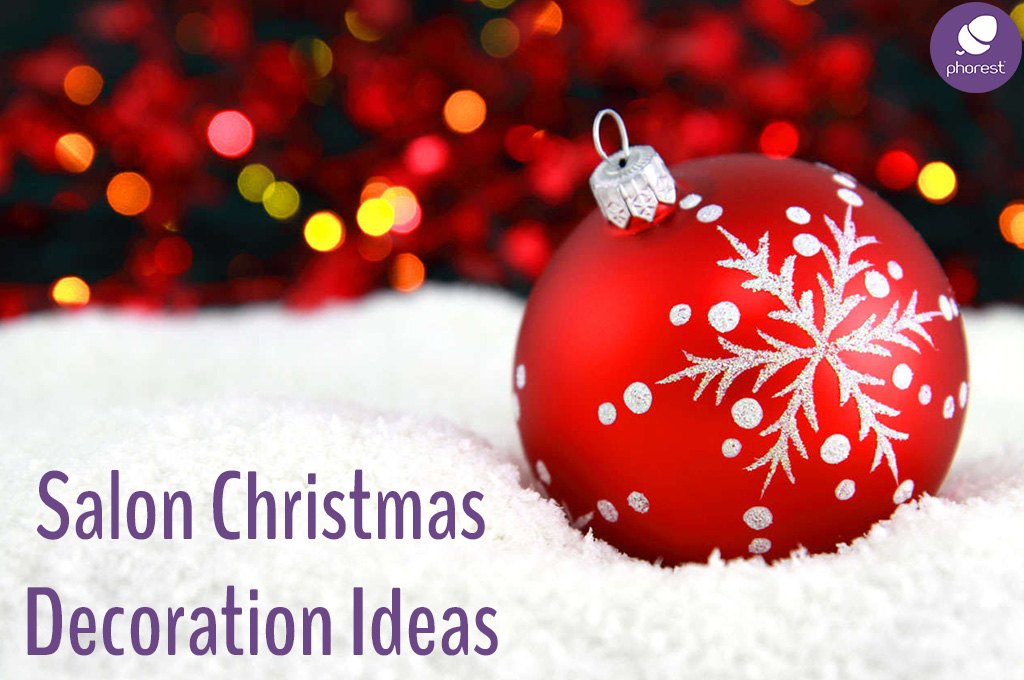 Exquisite Salon Decoration Ideas For Christmas