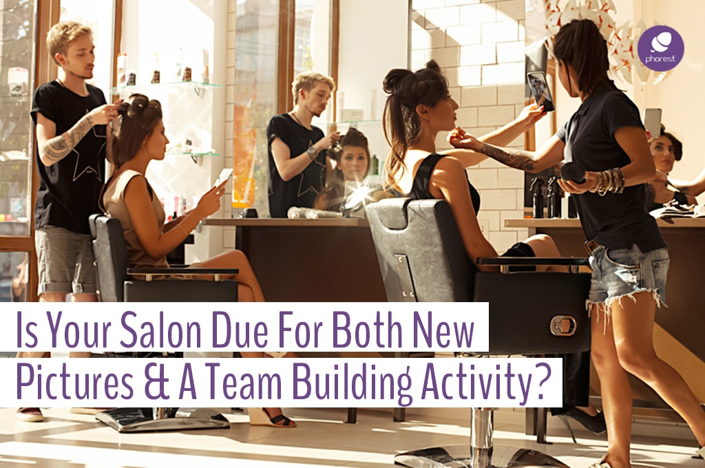 Refresh Your Salon Portfolio With A Creative Team Activity