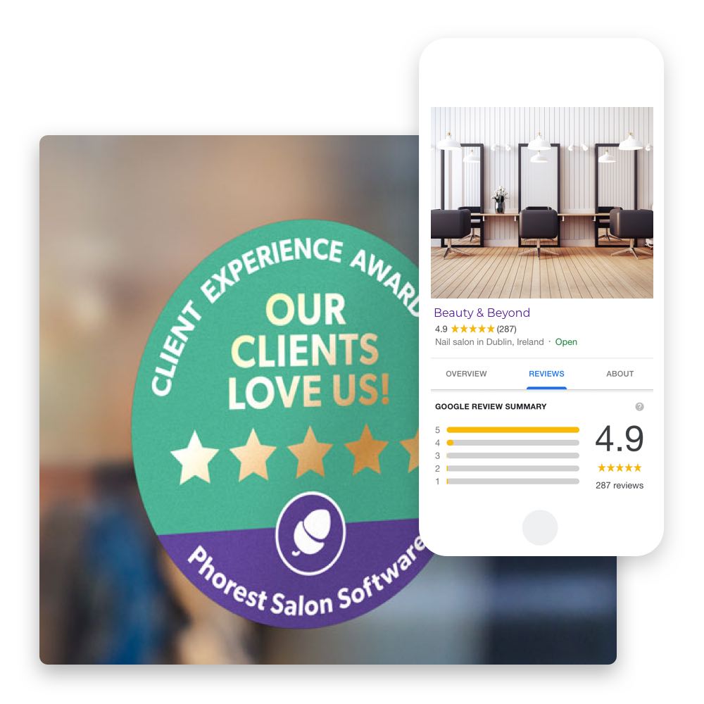 A 5 Star Online Reputation for your Salon